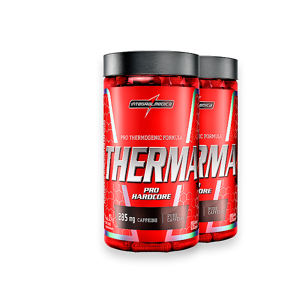 Kit 2 Therma Pro Hardcore Integral Medica 120 Cápsulas