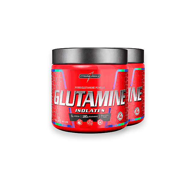 Kit 2 Glutamina Isolada em Pó Integral Medica 150g