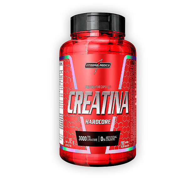 Creatina Monohidratada Integral Medica 120 Cápsulas