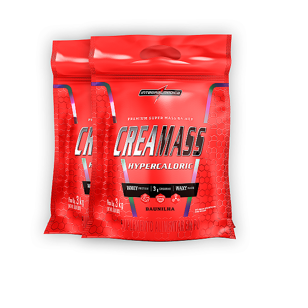 Kit 2 Creamass Integral Medica Baunilha 3Kg