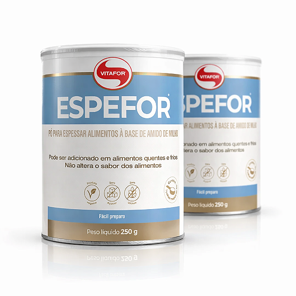 KIT 2 Espefor Vitafor 250g Espessante Alimentar