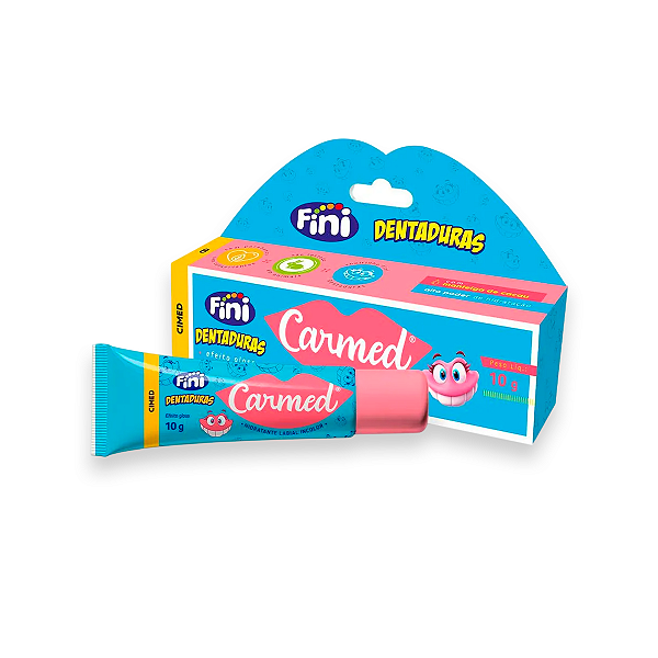 Carmed Hidratante Labial Incolor Cimed Fini Dentaduras