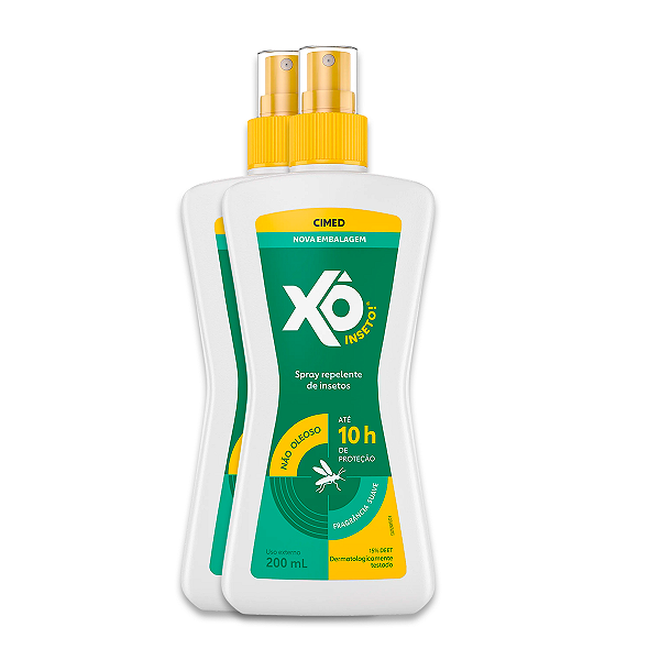 Kit 2 Repelente Xô Insetos 15% Cimed 200ml