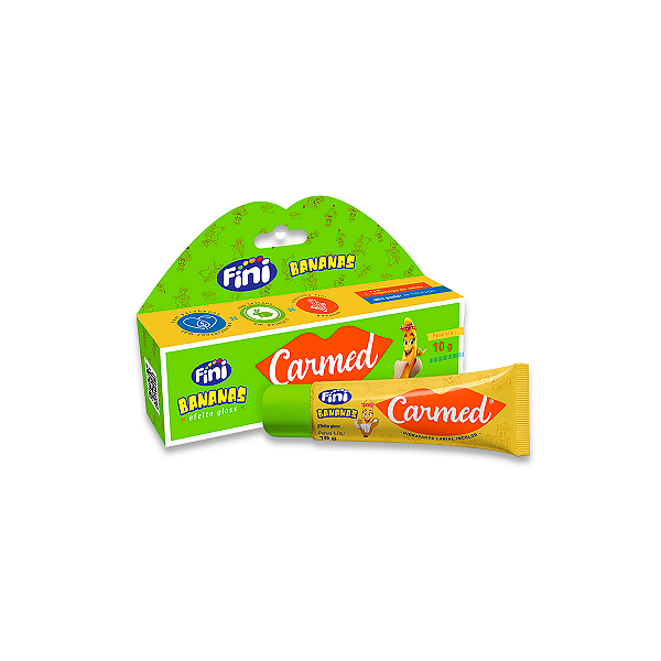 Carmed Hidratante Labial Incolor Cimed Bananas 10g
