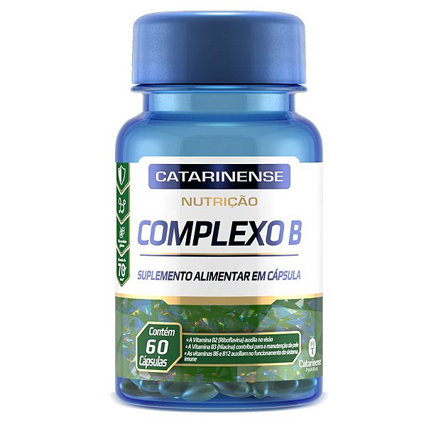Complexo B Catarinense Pharma 60 Cápsulas