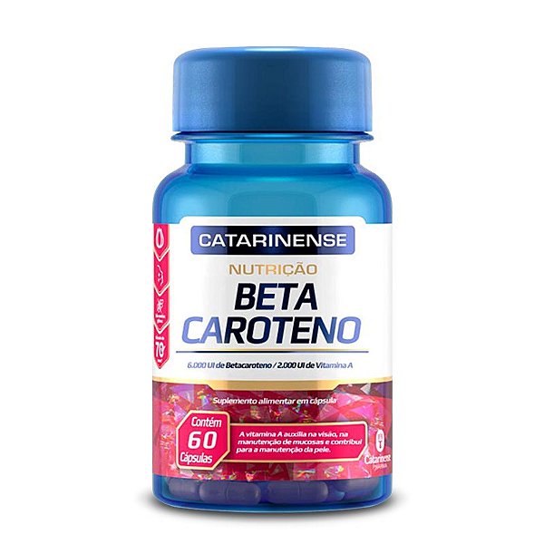 Beta Caroteno Catarinense Pharma 60 cápsulas