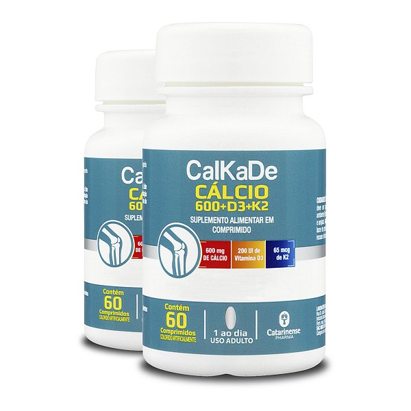 Kit 2 Calkade Catarinense 60 Comprimidos