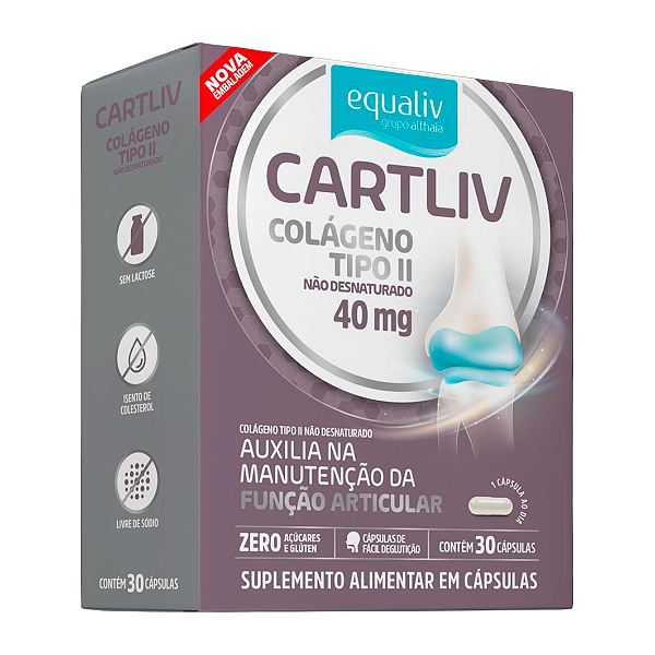 Cartliv Colágeno Tipo 2 Equaliv 30 cápsulas
