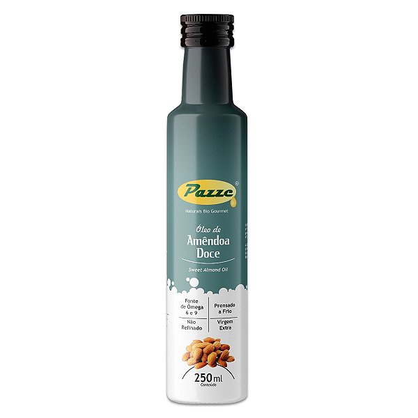 Óleo de Amêndoa Doce Extra Virgem Pazze 250ml