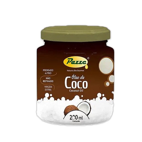 Óleo de Coco 200ml Pazze