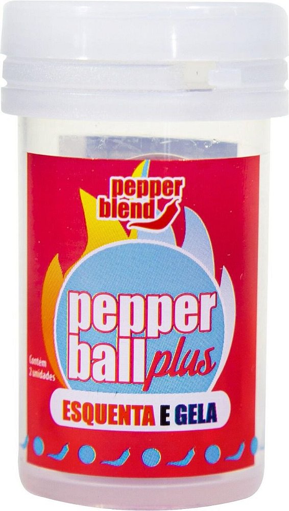 Bolinha Explosiva Pepper Ball 2 Unidades - Esquenta e Gela (KI-PB108)