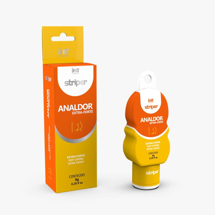 Analdor - Dessensibilizante Anal Extra Forte Striper - 8g - INTT (IN-4998)