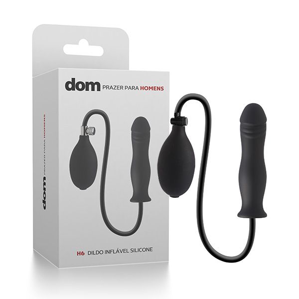 DOM - H6 - Dildo Inflável Silicone (AE-DOM038)