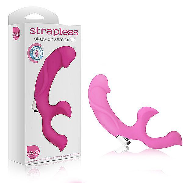 Vibrador STRAPLESS - Strap-on sem cinta - Silicone (AE-EVO503)