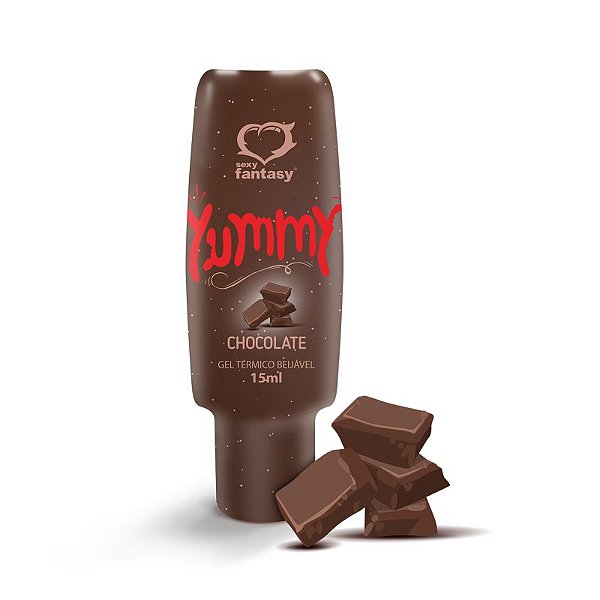 Gel Térmico Yummy - Sabor Chocolate - 15g (SF-4136)