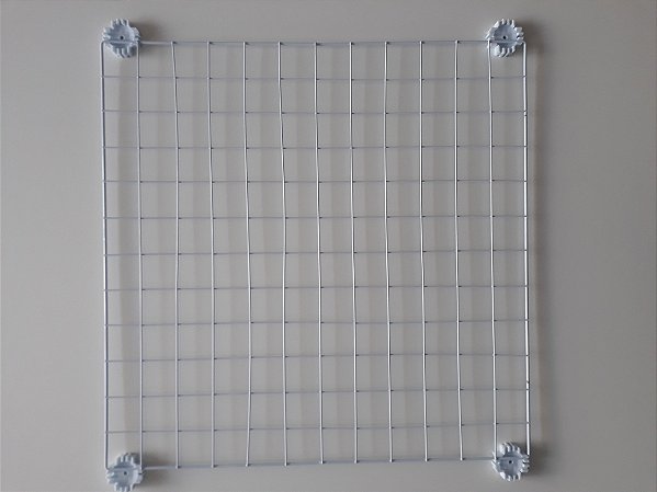 Painel aramado - expositor parede 60 x 60cm