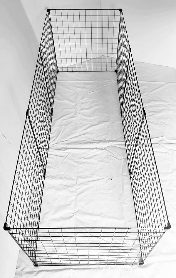 Cercado aramado para coelhos e filhotes de cachorros pequeno porte ...