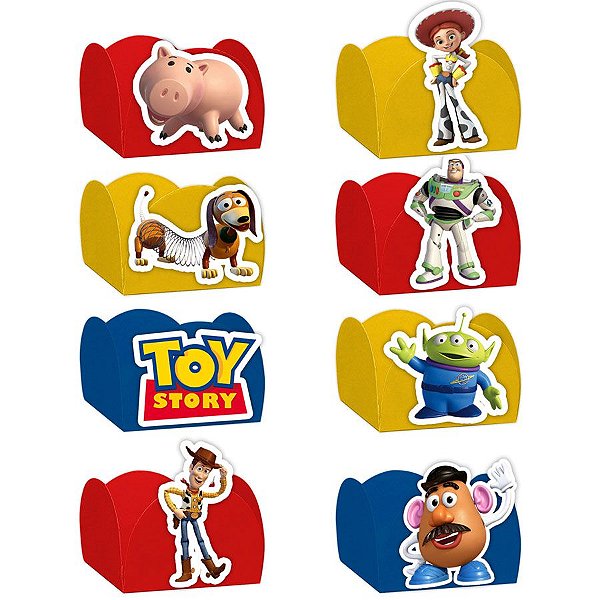 Forminha para Doces Festa Toy Story - Sortido - 24 Unidades - Lembrafesta
