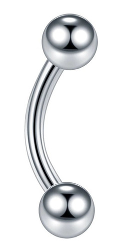 Piercing Sobrancelha Bananinha Aço Cirúrgico