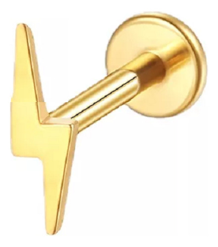 Piercing Tragus Labret Cartilagem Raio 6 Mm Aço Cirúrgico