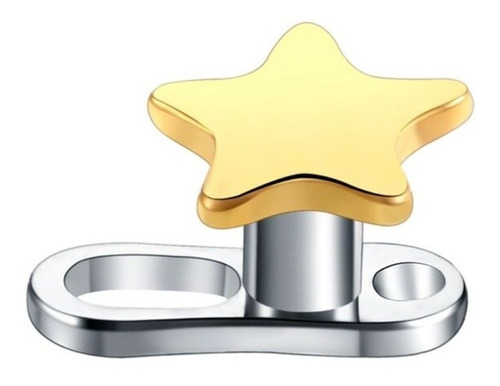 Piercing Microdermal Estrela 4mm Base + Topo