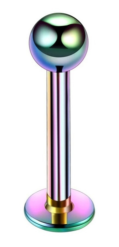Piercing Tragus Labret Cartilagem Medusa Bolinha 3 Mm Aço