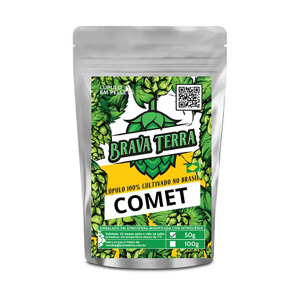 Lúpulo BRAVA TERRA Comet - 50g (pellets)