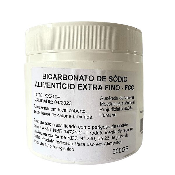 Bicarbonato de Sódio - 500g