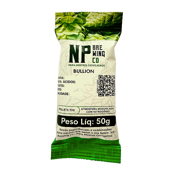 Lúpulo NP Patagónico Bullion - 50g (pellets)