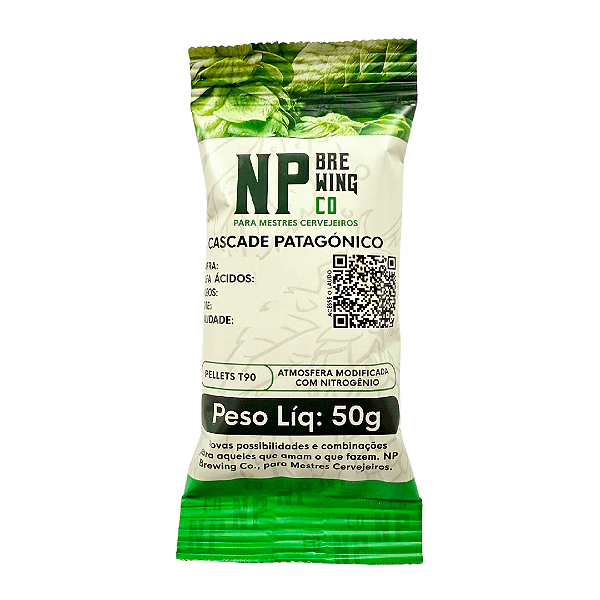 Lúpulo NP Patagónico Cascade - 50g (pellets)