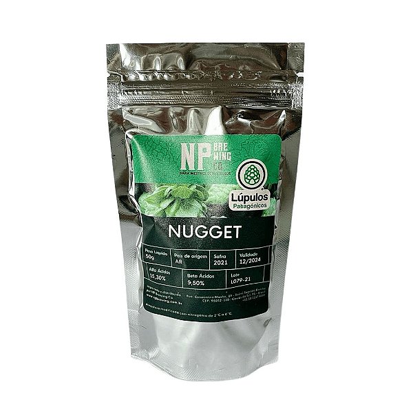 Lúpulo Patagónico Nugget - 50g (pellets)