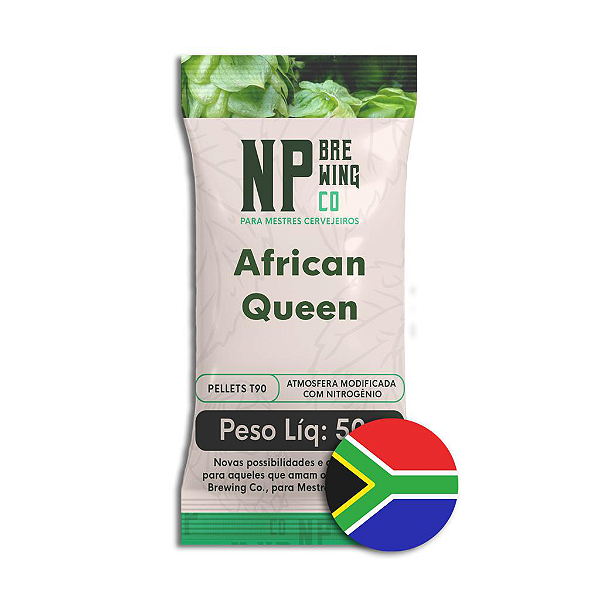 Lúpulo NP African Queen - 50g (pellets)