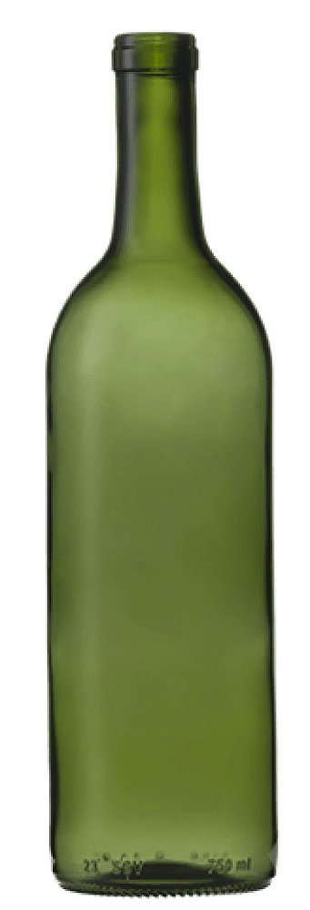 Garrafa Bordeaux Ecova (vinho) 750ml - Caixa 12 unidade