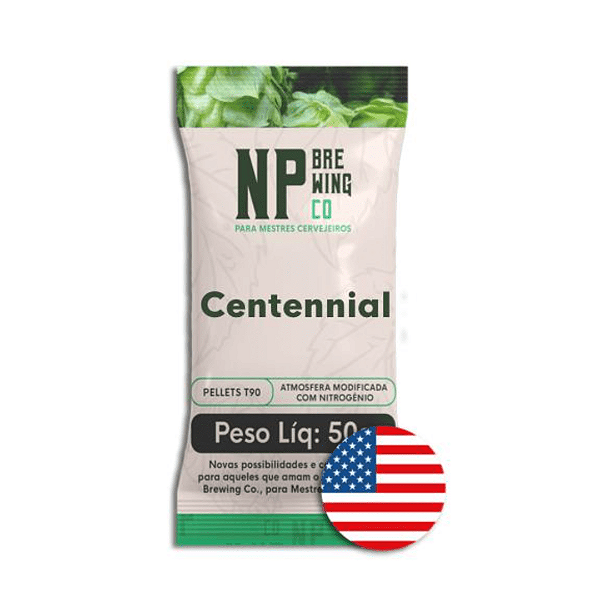 Lúpulo NP Centennial - 50g (pellets)
