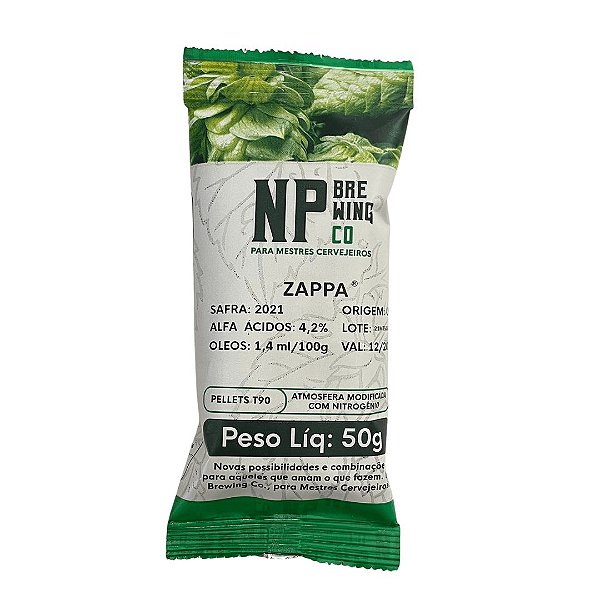 Lúpulo NP Zappa - 50g (pellets)