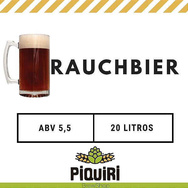 Kit receitas cerveja artesanal  20L Classic RauchBier