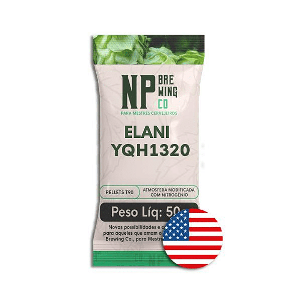 Lúpulo NP Elani YQH1320 - 50g (pellets)