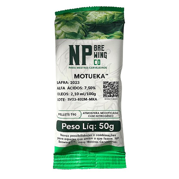 Lúpulo NP Motueka - 50g (pellets)