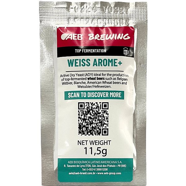Fermento AEB Weiss Arome+ Sachê 11,5g
