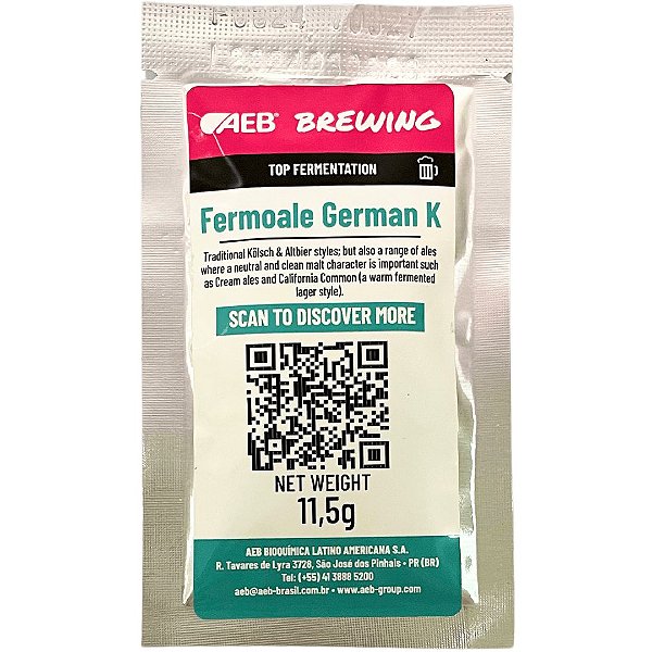 Fermento AEB FermoAle German K Sachê 11,5g