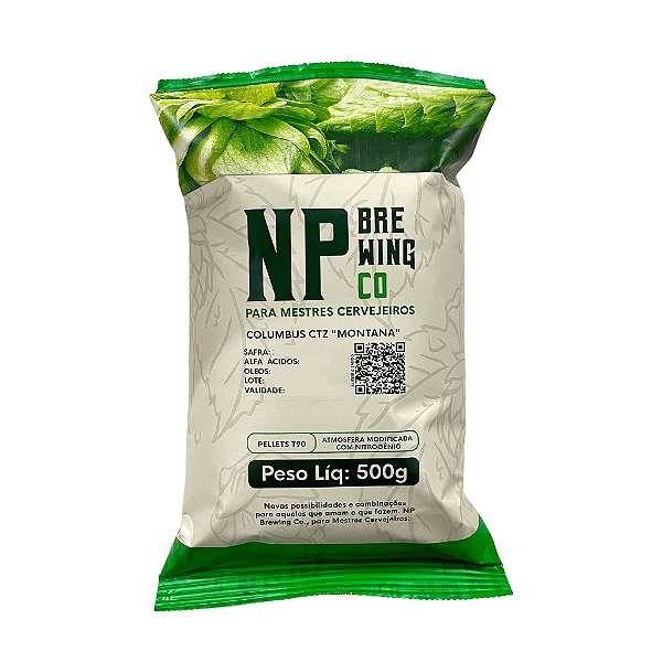Lúpulo NP CTZ Columbus - 500 gramas (pellets)