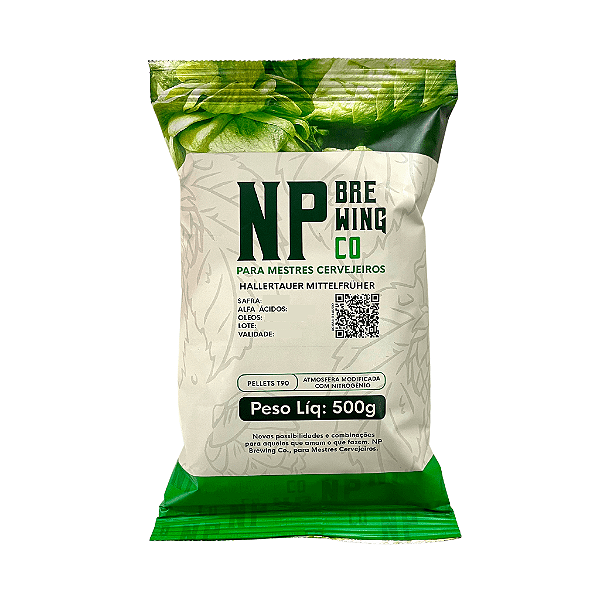 Lúpulo NP Mittelfruh - 500 gramas (pellets)