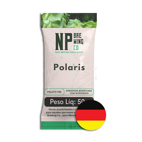 Lúpulo NP Polaris - 50g (pellets)