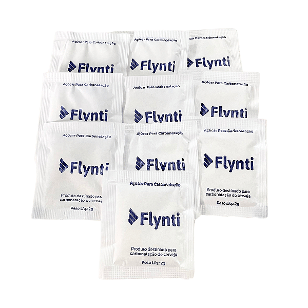 KIT 10 Sachês - Açúcar para Carbonatação