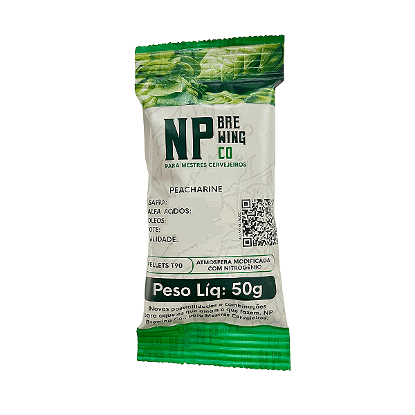 Lúpulo NP Peacharine - 50g (pellets)