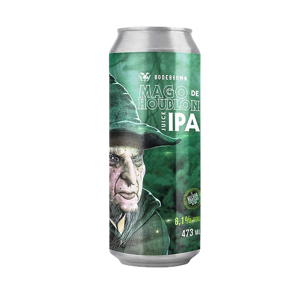 Cerveja Bodebrown Mago de Houblon  - 473ml (lata) VALIDADE 06/2025
