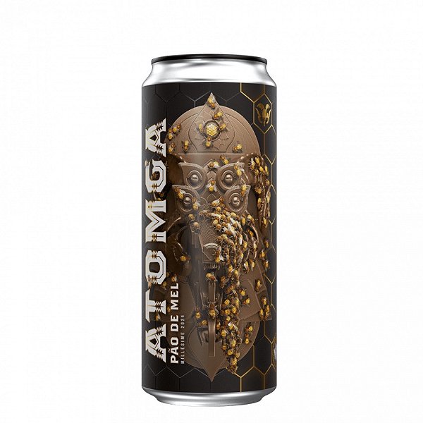 Cerveja Bodebrown Atomga Pão de Mel - 470ml (lata) VALIDADE 05/2025