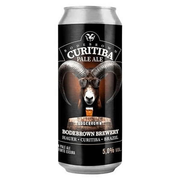 Cerveja Bodebrown Curitiba Pale Ale - 473ml (lata) VALIDADE 05/2025