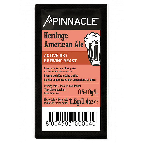 Fermento Pinnacle Heritage American Ale Sachê 11,5g