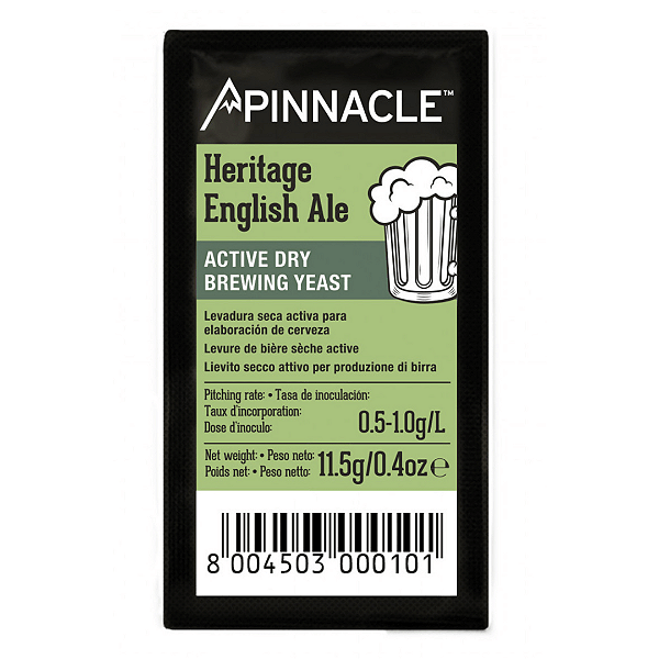 Fermento Pinnacle Heritage English Ale Sachê 11,5g